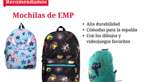 Mochilas de EMP, fuente: EMP