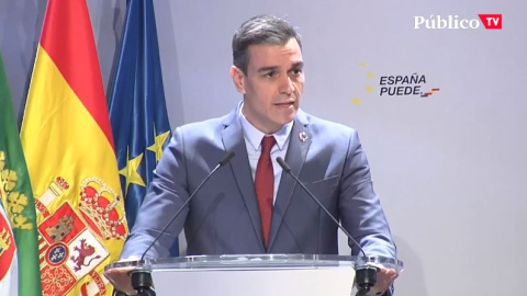 Pedro SÃ¡nchez: "En una democracia plena es inadmisible la violencia"