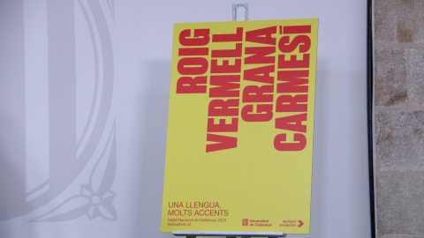 Cartell dels actes institucionals de la Diada de l'11 de setembre de 2023.