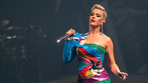 La cantante Katy Perry durante un concierto en Minneapolis el pasado abril. / Europa Press