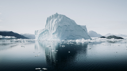 11/08/2022 Imagen de un glaciar que se derrite en el Ártico.