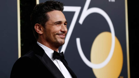 James Franco en la 75ª edición de los Globos de Oro. | MARIO ANZUONI (EFE)