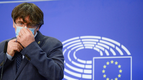 El eurodiputado de JxCat Carles Puigdemont