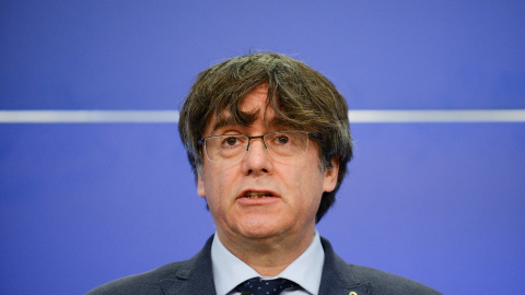 El expresidente catalán Carles Puigdemont