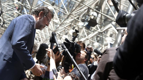 El presidente del Gobierno español, Mariano Rajoy, en Bruselas. /EFE