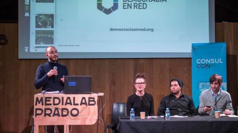 Miguel Arana, Director de Participación del Ayuntamiento de Madrid. MEDIALAB-PRADO