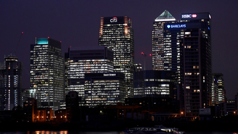 Vista general de 'La City' de Londres./REUTERS