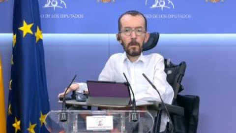 Echenique sobre la renovación del CGPJ: "No va a haber vetos en el acuerdo final como con RTVE"