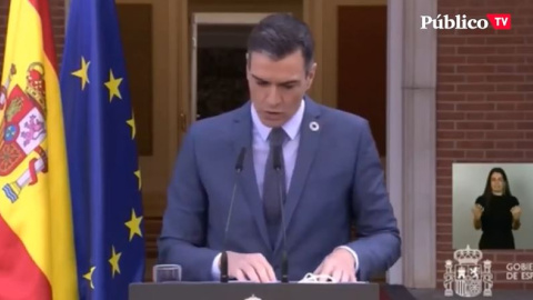 Pedro Sánchez muestra su "rechazo a las conductas incívicas" del rey emérito