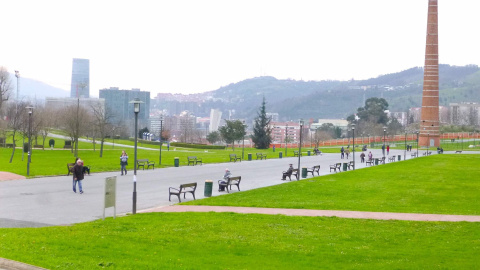 Parque Etxebarria, el lugar donde ha ocurrido la agresión sexual / Wikipedia