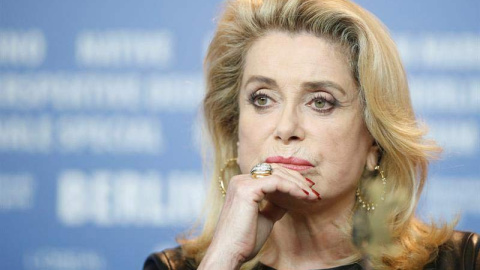 La actriz francesa Catherine Deneuve en una imagen de 2017. | GUILLAUME HORCAJUELO (EFE)