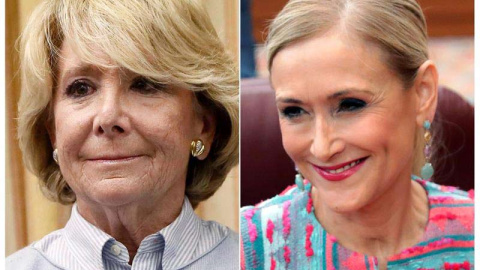 Esperanza Aguirre y Cristina Cifuentes. (EFE | ARCHIVO)