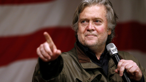 El exresponsable de estrategia de la Casa Blanca, Steve Bannon. /REUTERS