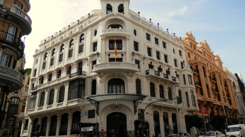 El Casino Militar de Madrid, que el próximo sábado 27 de enero acogerá un acto para exaltar a un neonazi condenado por atacar Blanquerna.