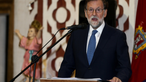 Rajoy durante su estancia en Quito. EFE