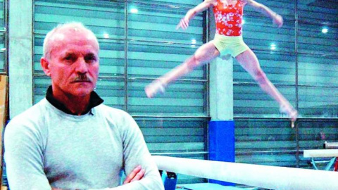 El exseleccionador español del gimnasia Jesús Carballo en 2002. EFE