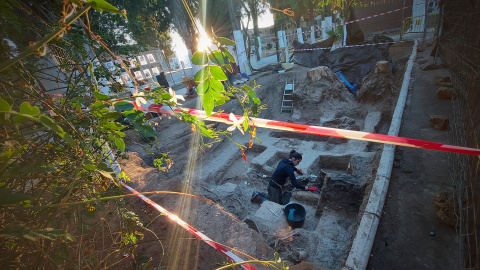 El trabajo arqueológico supera las previsiones iniciales.