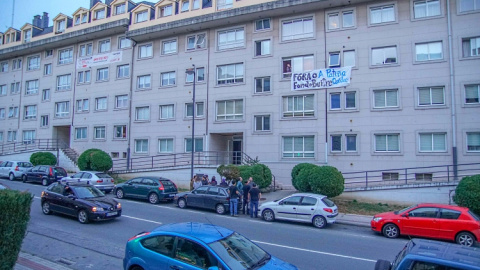 El edificio A Patiña en Cambre A Coruña. Foto: José Antonio Otero Irreversible TV