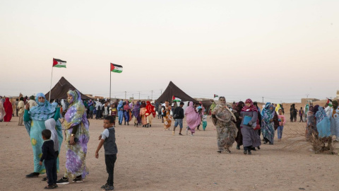 Zona de los campamentos de refugiados de Tindunf, Argelia, donde se celebra el FiSahara 2022.