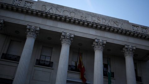 Fachada del edificio del Banco de Espapa en Santander. REUTERS