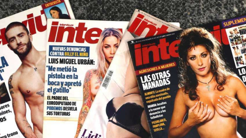 Números de la revista 'Interviú'. EFE