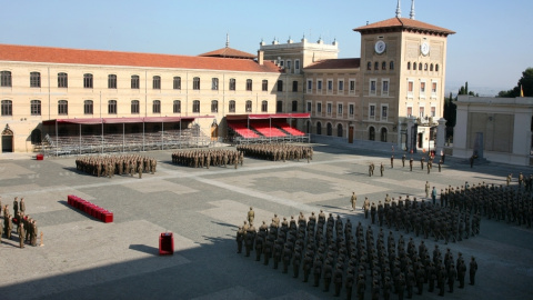 Instalaciones de la Academia General Militar de Zaragoza.