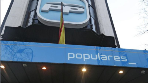 Sede del PP en la calle Génova de Madrid / EFE