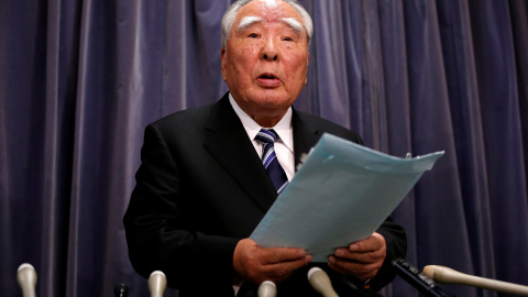 El expresiente de Mitsubishi Osamu Suzuki.- REUTERS