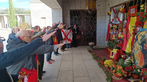 Franquistas en Mingorrubio