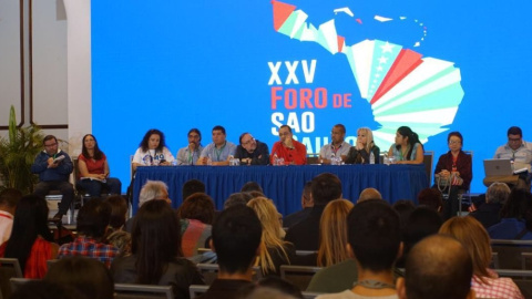 La XXV edición del Foro de São Paulo. Comunicación Foro de São Paulo