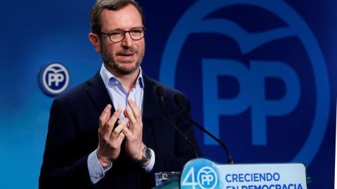 El vicesecretario de Sectorial del PP, Javier Maroto. - EFE