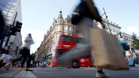 Imagen de Oxford Street, una de las principales calles comerciales en Londres. REUTERS/Peter Nicholls