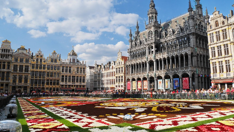 La Grand Place de Bruselas.