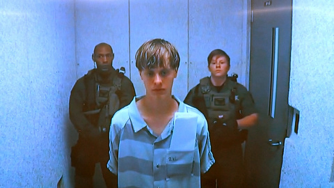 Dylan Roof, autor confeso de la matanza de nueve personas en una iglesia de Charleston, en Carolina del Sur (EEUU)./ REUTERS / POOL