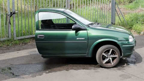 El coche también pasó por la sierra.