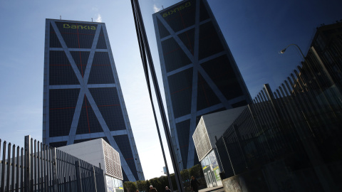 La sede de Bankia en una de las Torre Kio de Madrid. REUTERS/Susana Vera