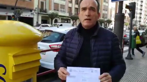 Javier Granda, exsecretario general de UGT en La Rioja, anima a que los pensionistas protesten por la "mierda" de subida de las pensiones.