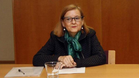 María Elósegui, la primera jueza española en el Tribunal Europeo de Derechos Humanos. / EFE