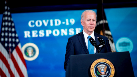 El presidente de EEUU, Joe Biden, este miércoles.