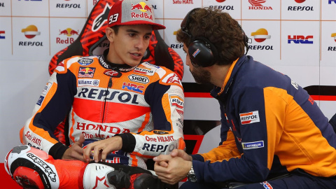 El piloto español de MotoGP Marc Márquez./REPSOL MEDIA