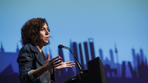 14/05/2019 - La secretaria de Estado de la España Global, Irene Lozano, interviene en la presentación del blog 'The Real Spain' en el Círculo de Bellas Artes de Madrid./ Eduardo Parra (Europa Press)