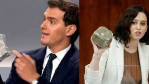 Tras el adoquín, también el perro: las bromas y los memes más tronchantes por la imagen de Ayuso con la que le vuelven a comparar con Rivera