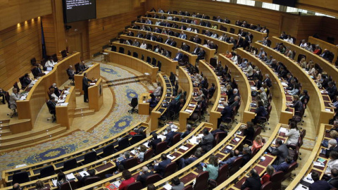 Imagen de archivo de un pleno del Senado.- EFE