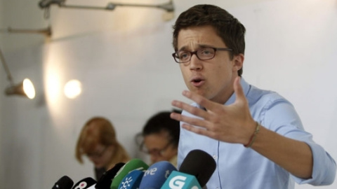 El secretario de política de Podemos, Íñigo Errejón.- EFE