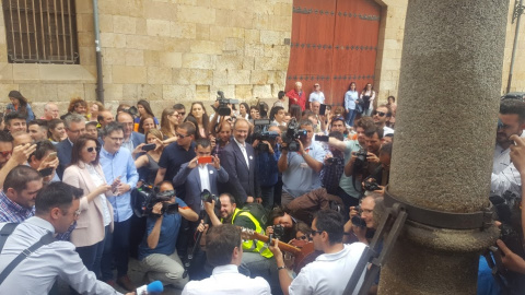 Albert Rivera en Salamanca. - PAULA DÍAZ