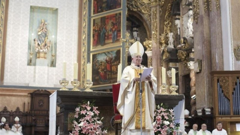 El cardenar arzobispo de Valencia, Antonio Cañizares.- EUROPA PRESS