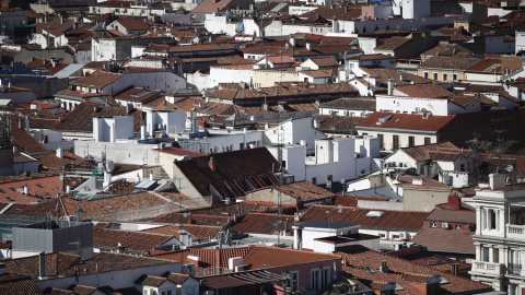 Vista de los tejados de Madrid. E.P./Eduardo Parra