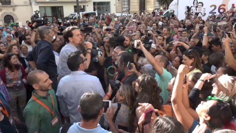 Pablo Iglesias en Almería.-