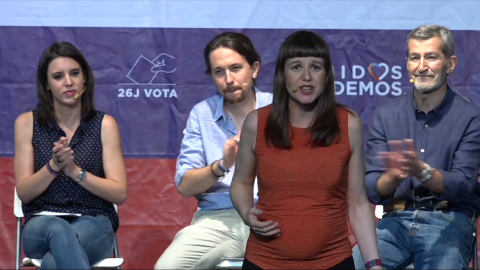 Lucía Ayala, responsable de Organización de Podemos