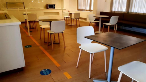 El hotel covid del IMAS (Mallorca) acoge a más de 30 personas sin techo durante la ola de frío.